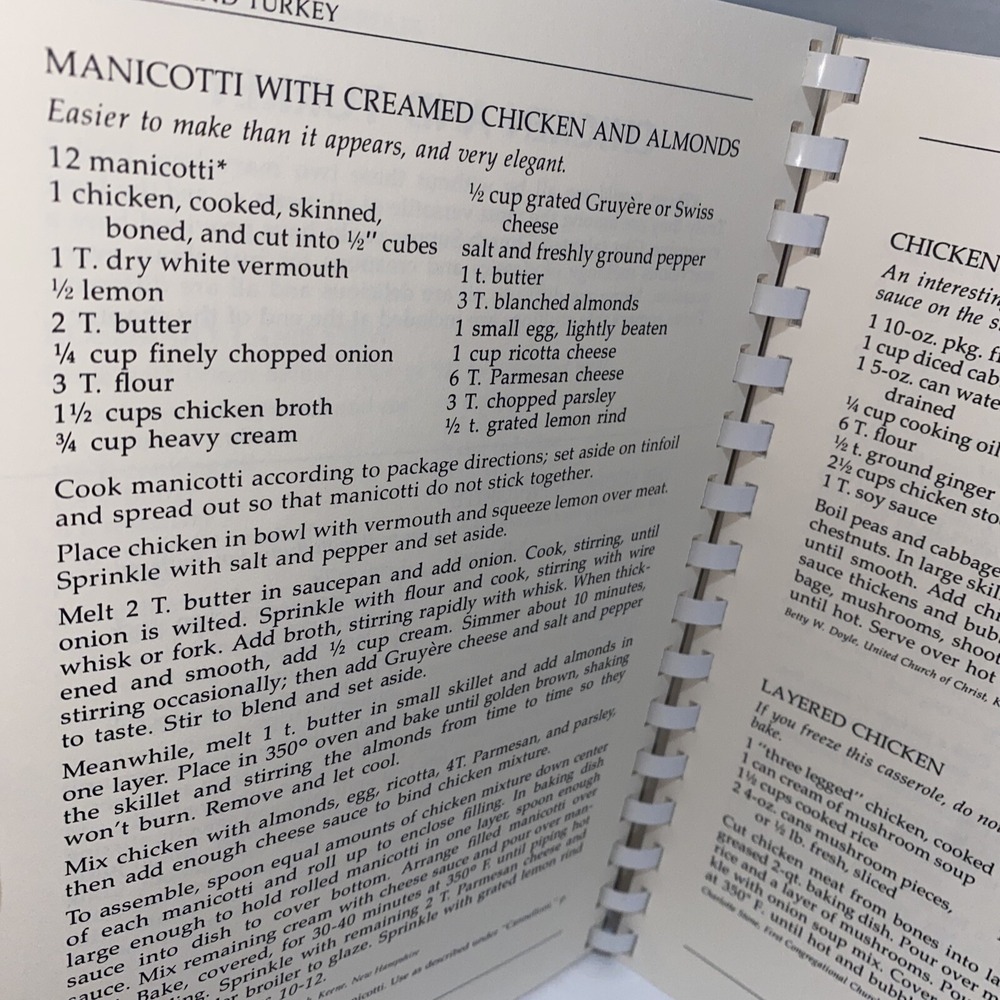 Yankee Church Supper Cookbook — 1988 / 375 RECIPES / 241 PAGES‎ - Picture 2 of 7